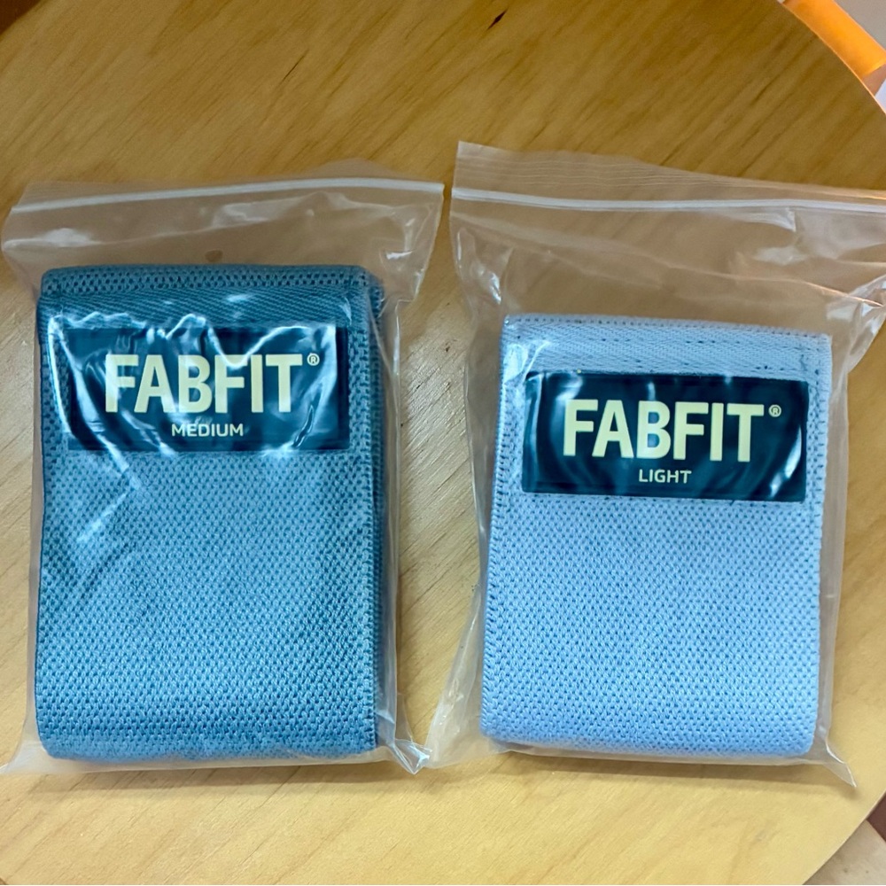 FABFIT Grey Resistance Bands Set.